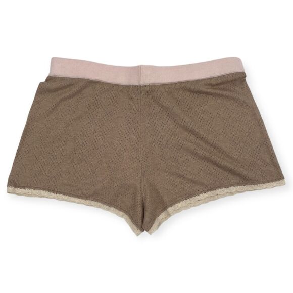 -Lemon Women's Cozy Cashmere Lounge and Sleep Shorts NWT L - Picture 3 of 14
